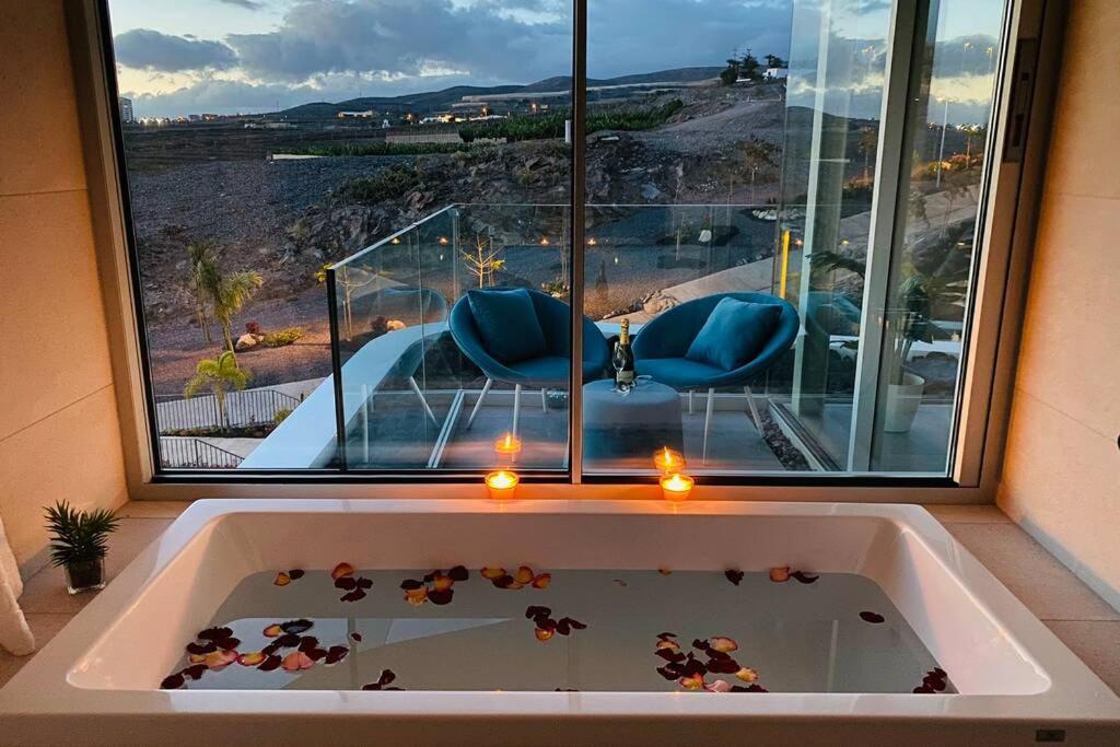 Luxury Villa - New Building With Panoramic Sea View Costa Adeje  Exteriör bild